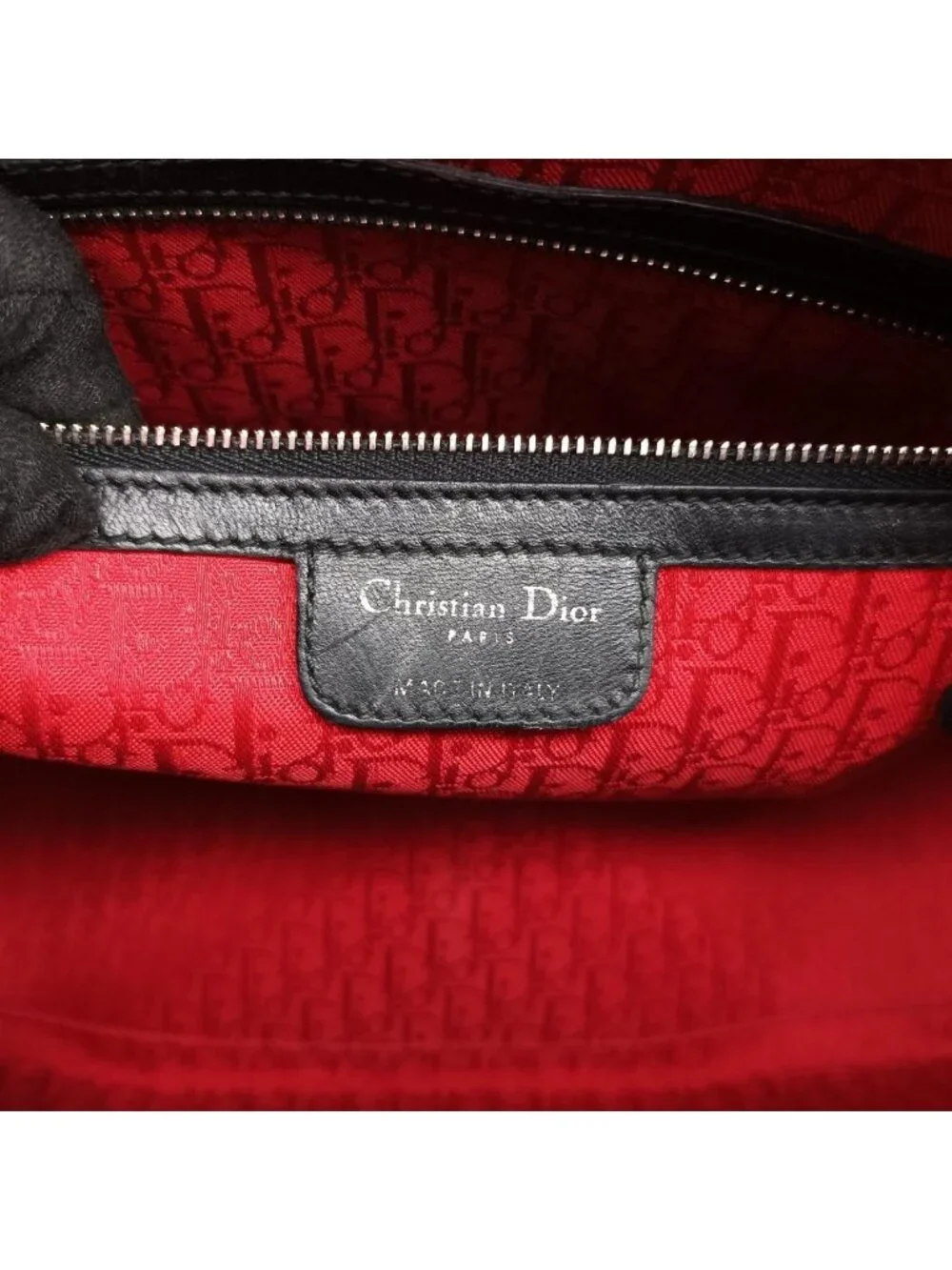 Dior Black Lambskin Handbag